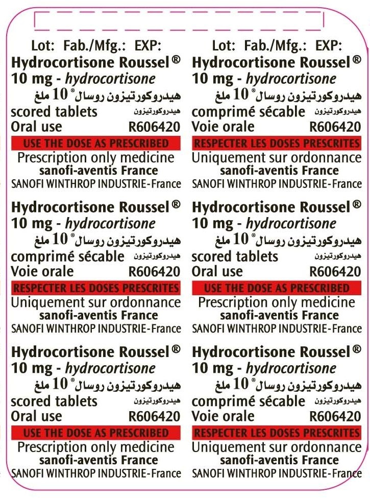 Hydrocortisone Roussel Tablets